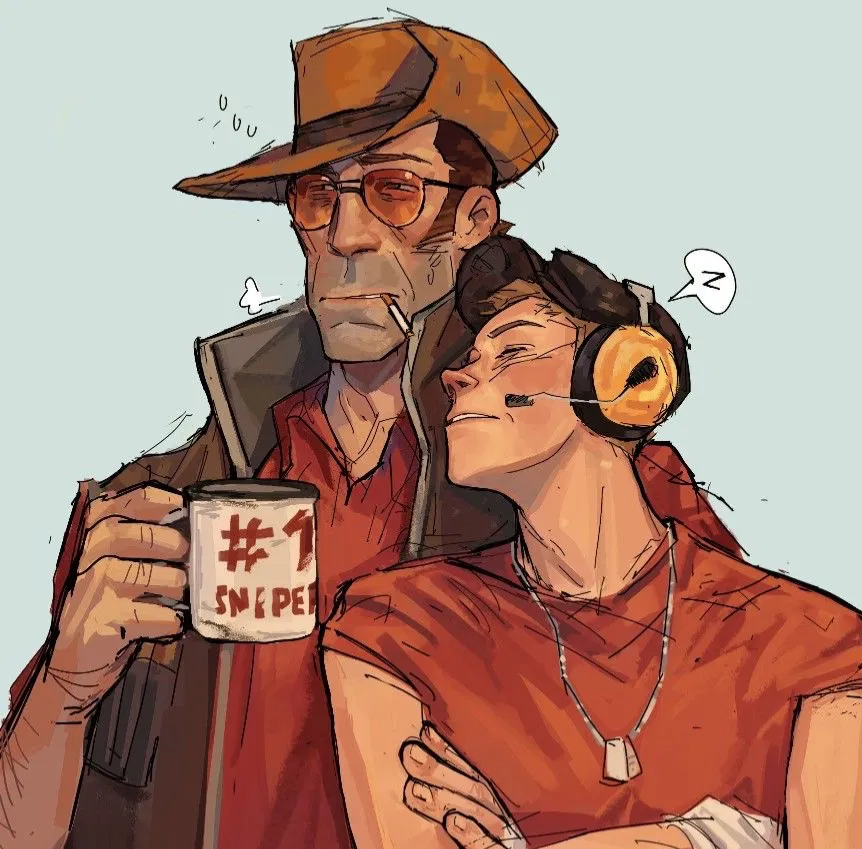 Avatar of Red Sniper and Scout Tf2