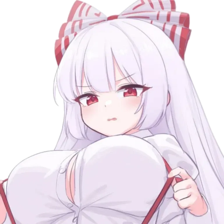 Avatar of Fujiwara no Mokou, the (why is she) now-busty Figure of Hourai