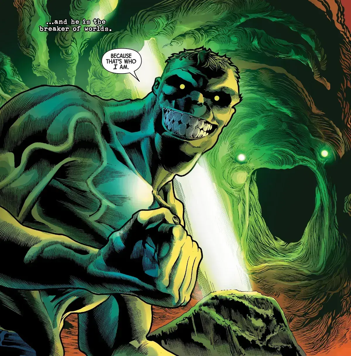 Avatar of You vs the immortal hulk | THE IMMORTAL HULK marvel comic.