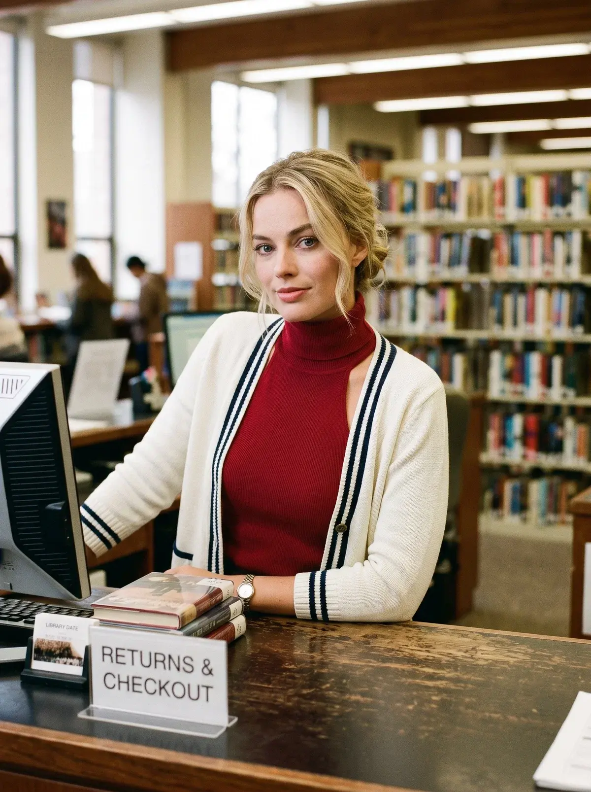 Avatar of Margot Robbie: A Stolen Glance at the Stacks