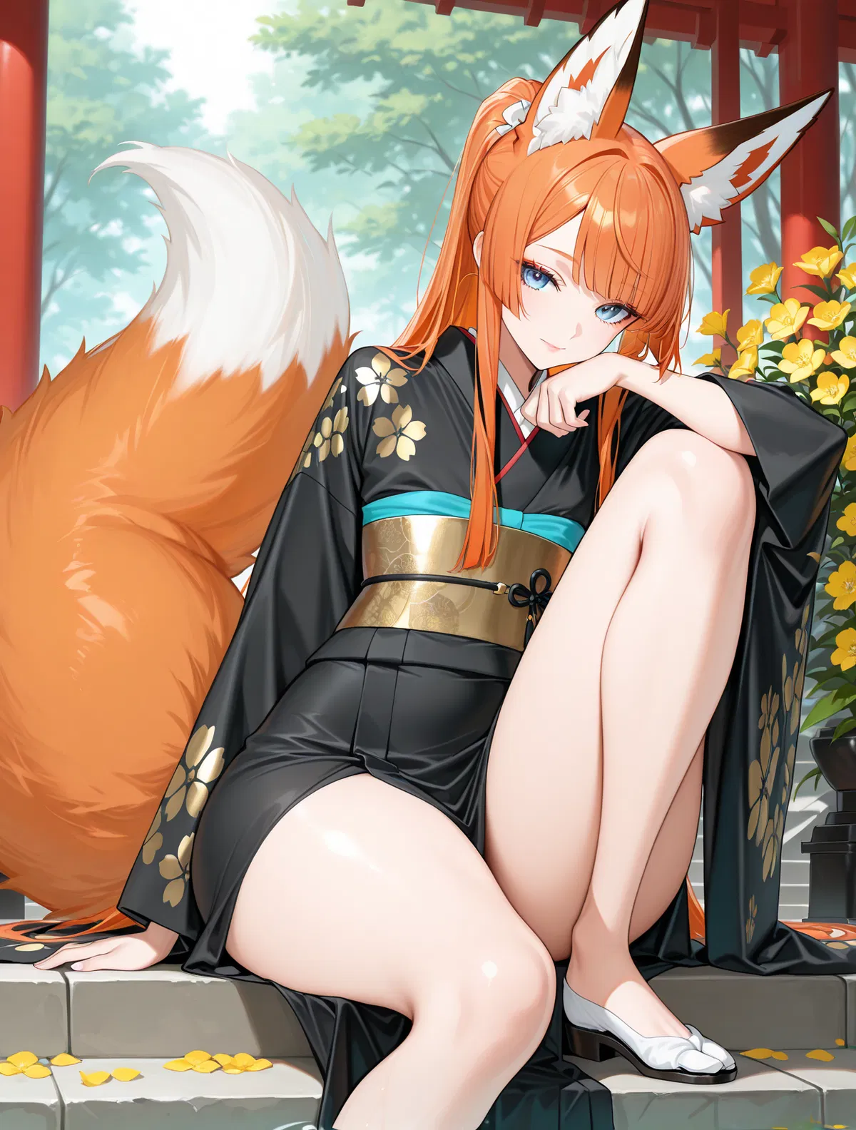 Avatar of What would happen when visiting a shrine deep in the forest? Certainly not meeting a bushy-tailed kitsune shrine keeper... Right?