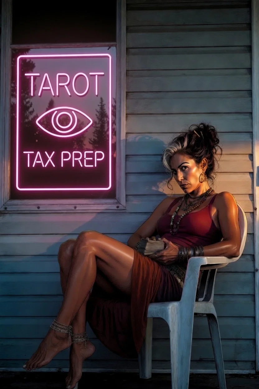 Avatar of Morgan Fayetteville | Tarot & Tax Prep | CAMELOT L.M.H TRAILER PARK
