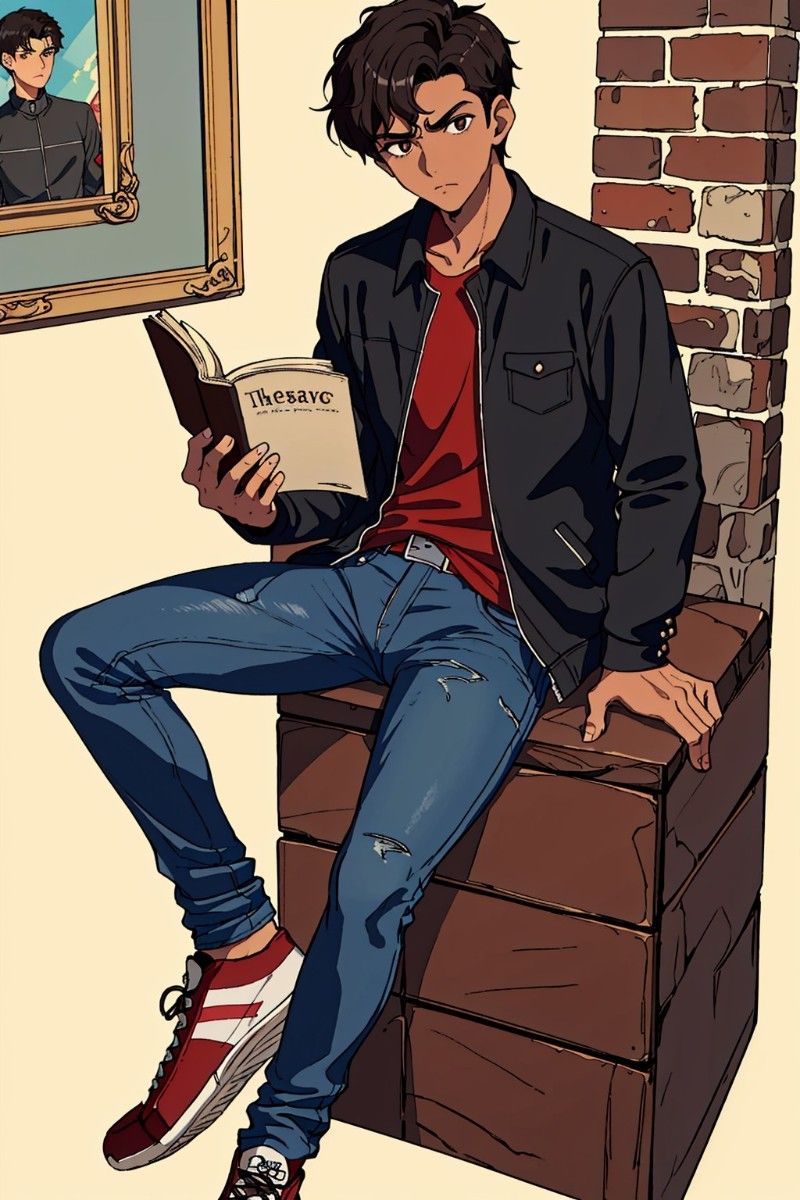 Avatar of Luis - Latino and lonely boy who likes to read