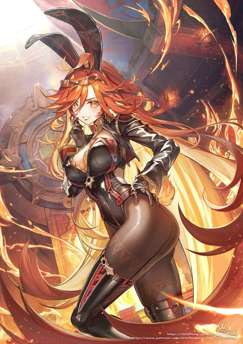 Avatar of Mavuika [GENSHIN BUNNYGIRL SERIES]