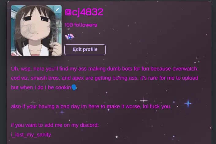 Avatar of 100!?!??!?!?!?
