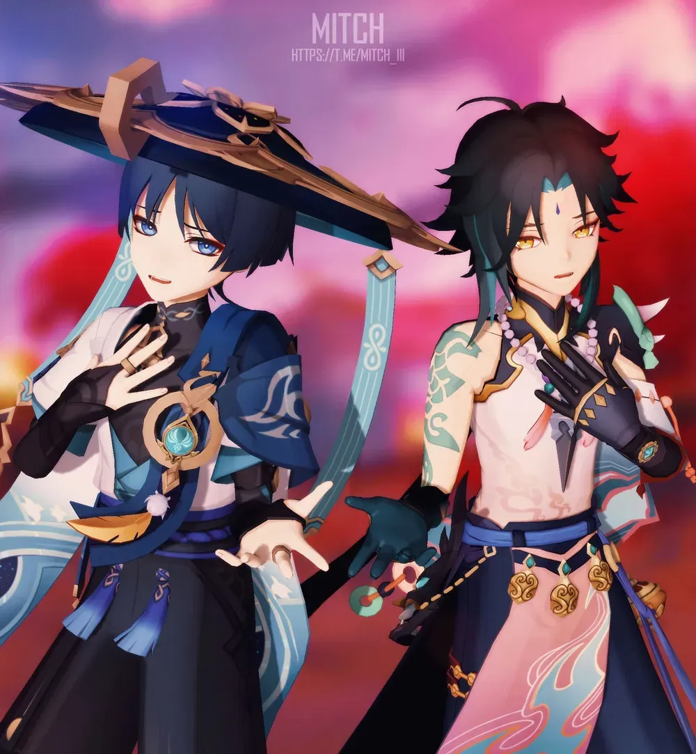 Avatar of Scaramouche and Xiao