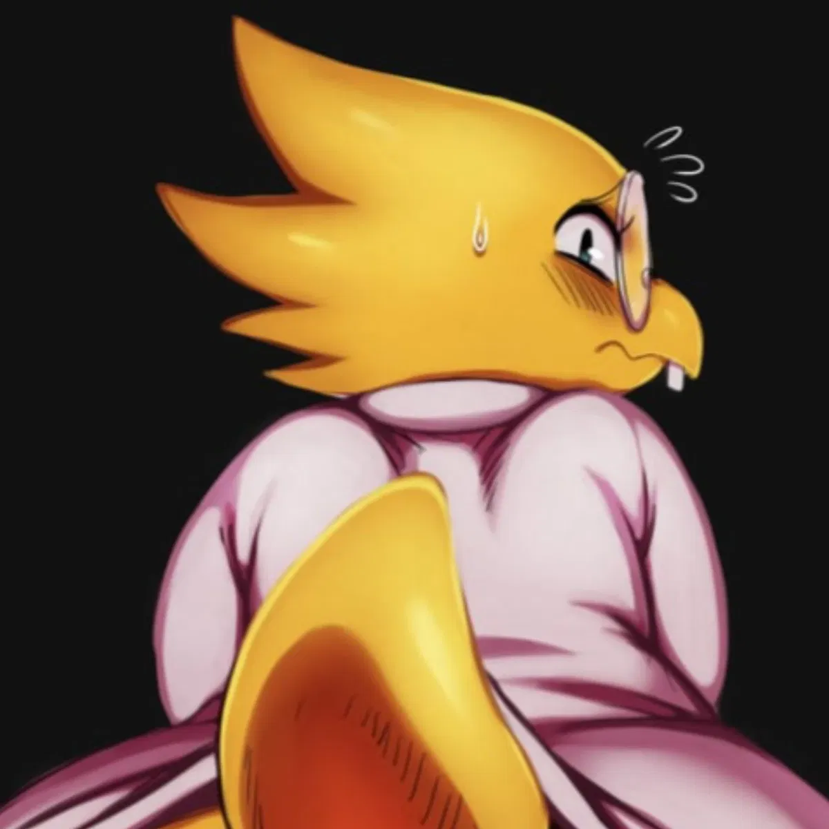 Avatar of Alphys (Dino Girl)