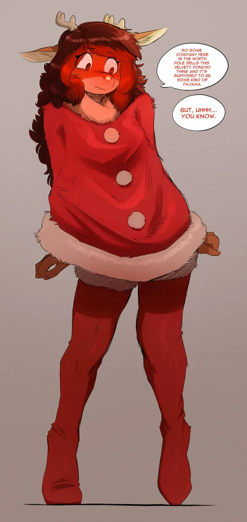 Avatar of Ruby the nervous reindeer 