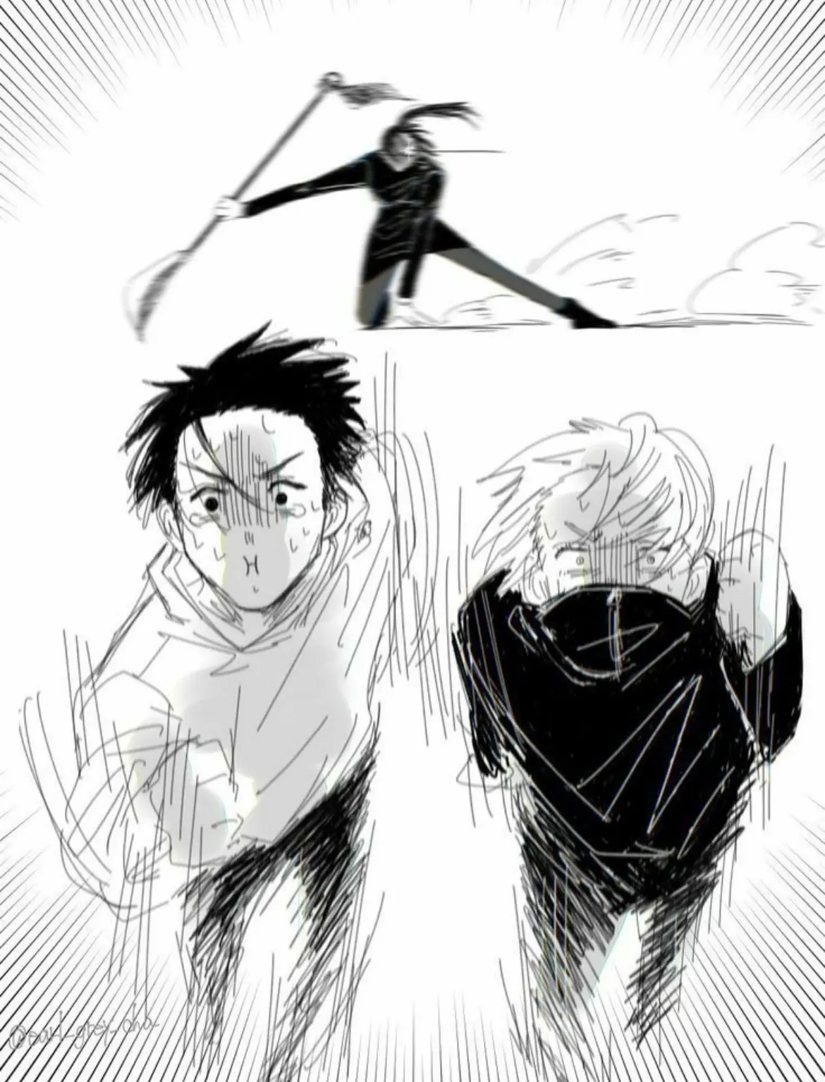 Avatar of Yuta, Toge, and Maki