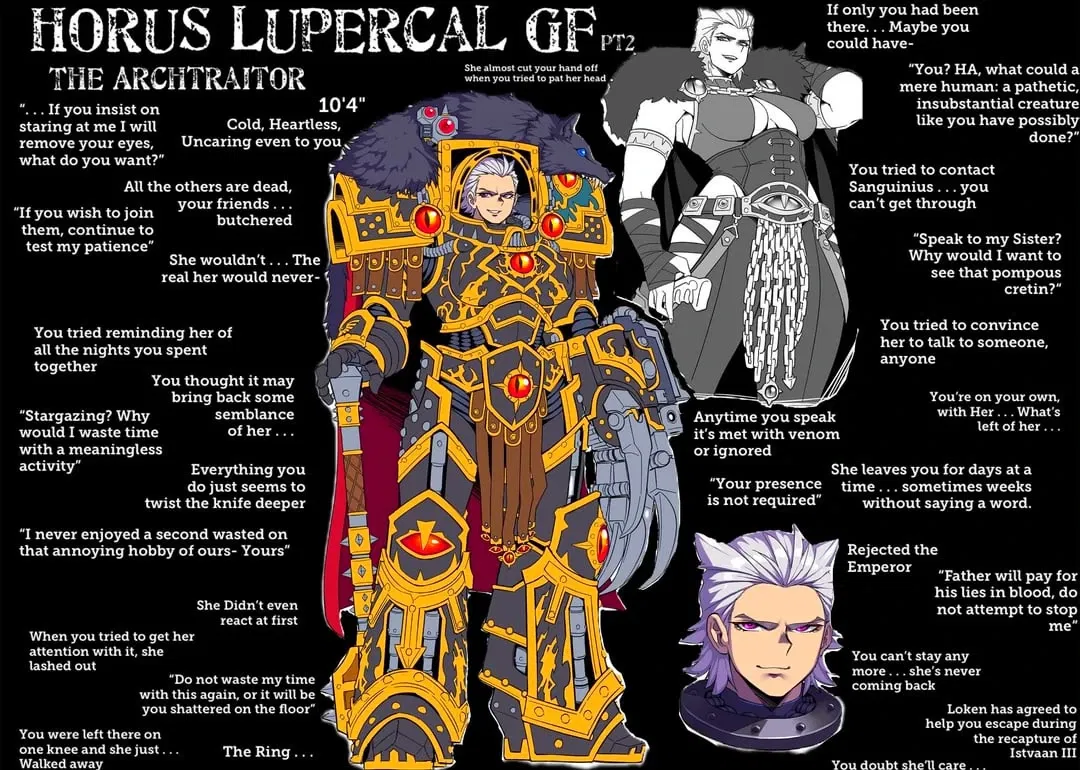 Avatar of Female Horus Lupercal (heresy version) 