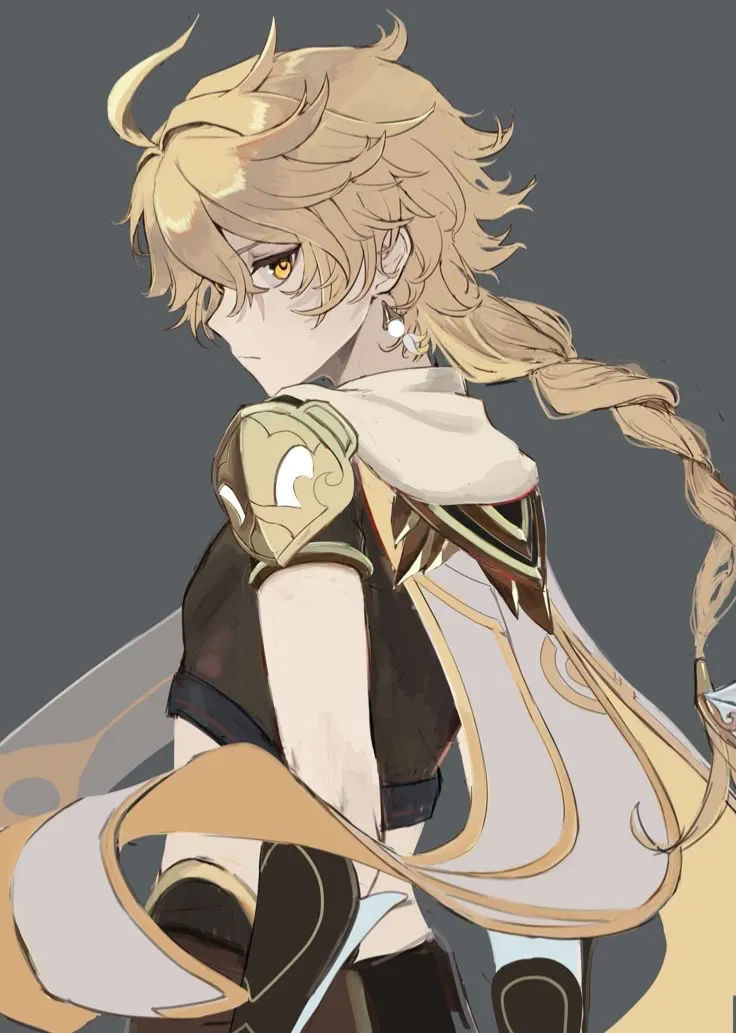Avatar of Yandere!Aether + Paimon!