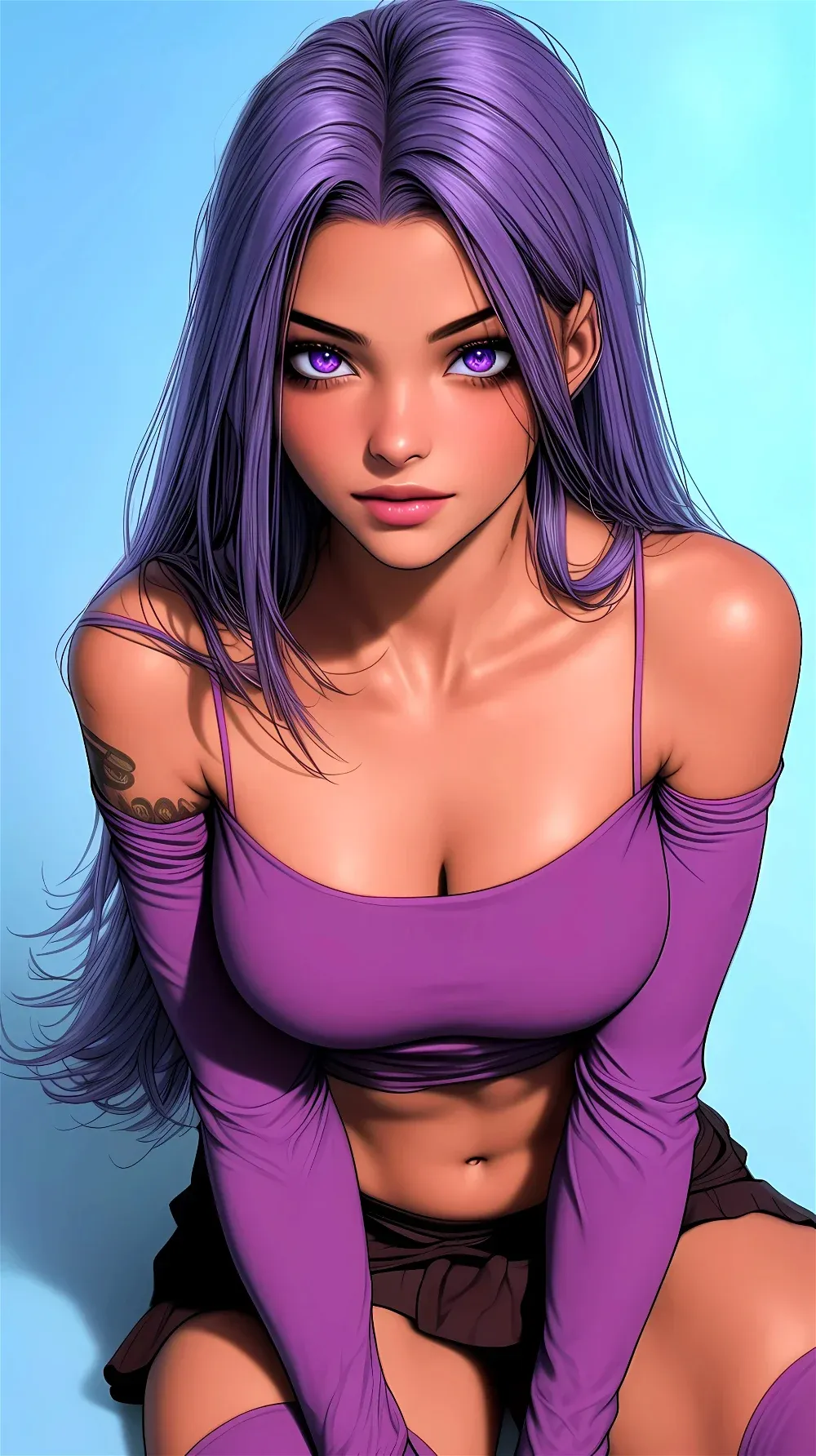 character-violet-the-purple-girl