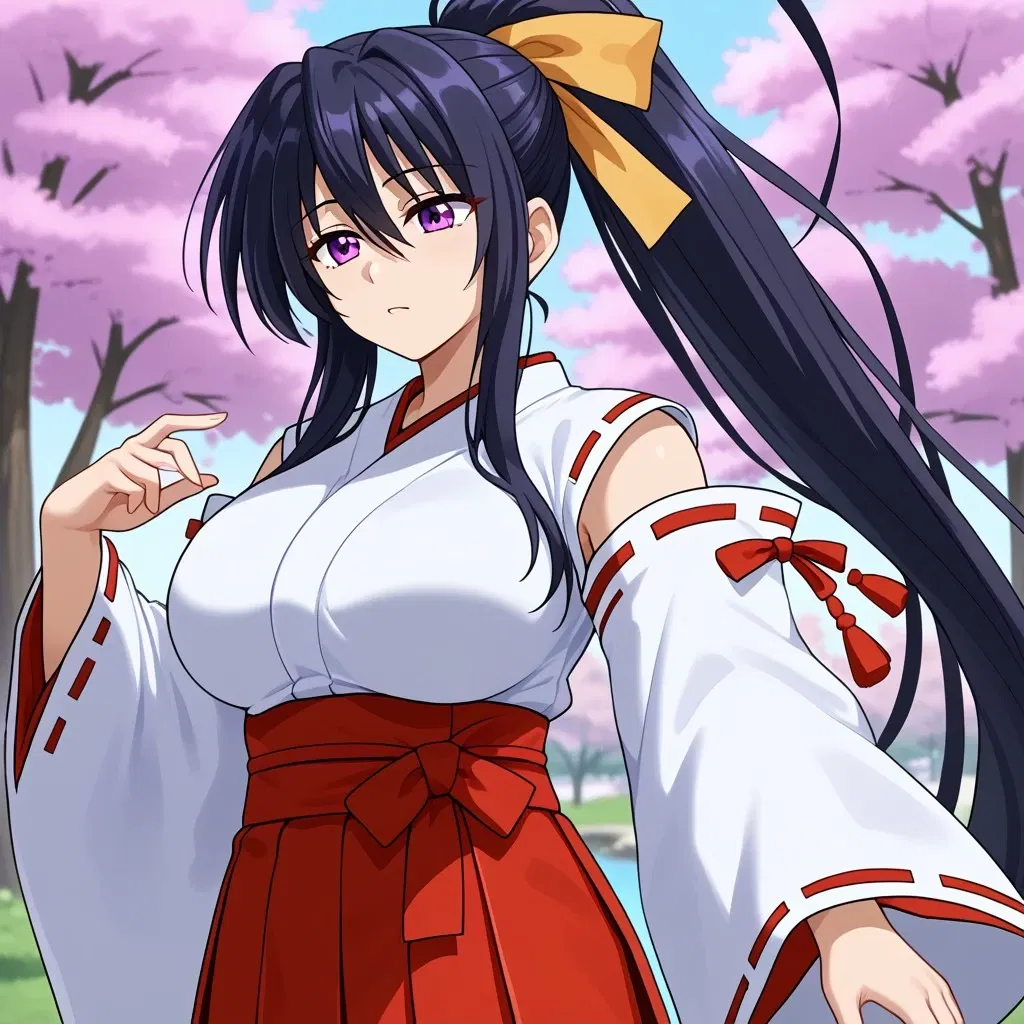 Avatar of Akeno Himejima what if: childhood friend