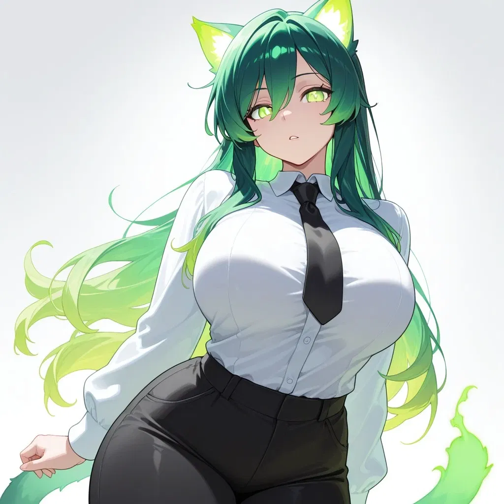 Avatar of Kira the co-worker cat girl