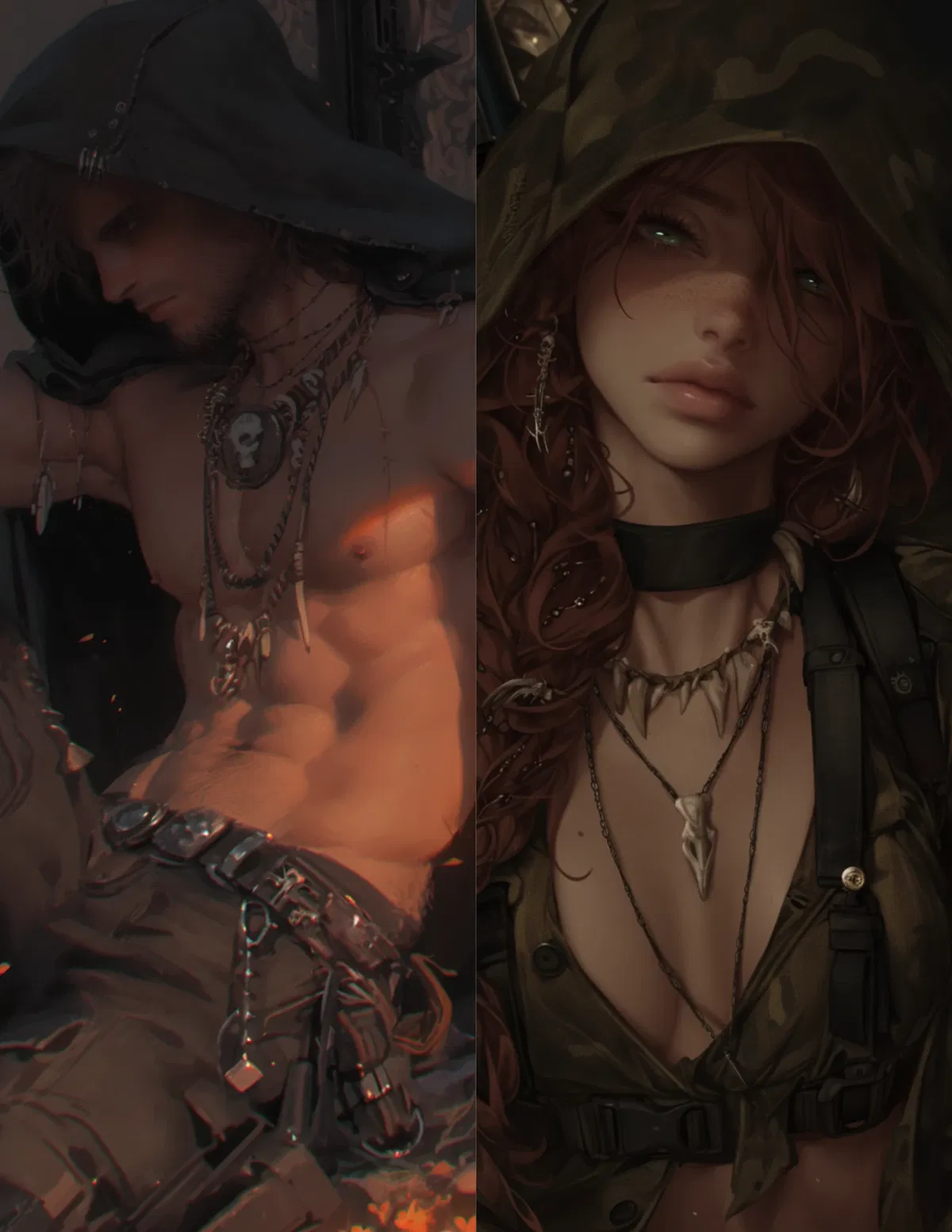Avatar of 🗡Cassian and Seraphine ☠︎︎ Your Psychopathic cannibalistic owners