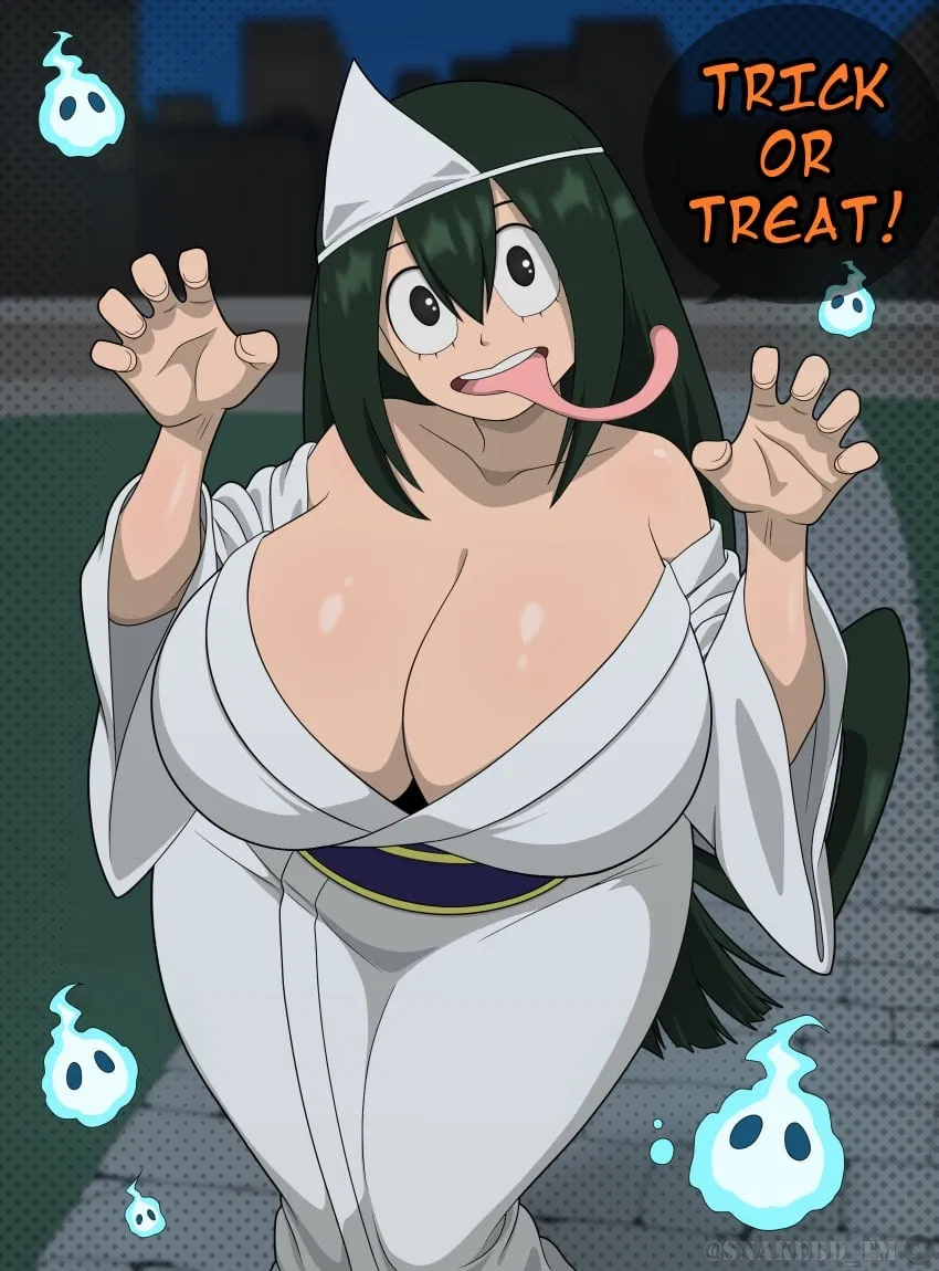 Avatar of Tsuyu asui (Disfraz de espíritu o fantasma)