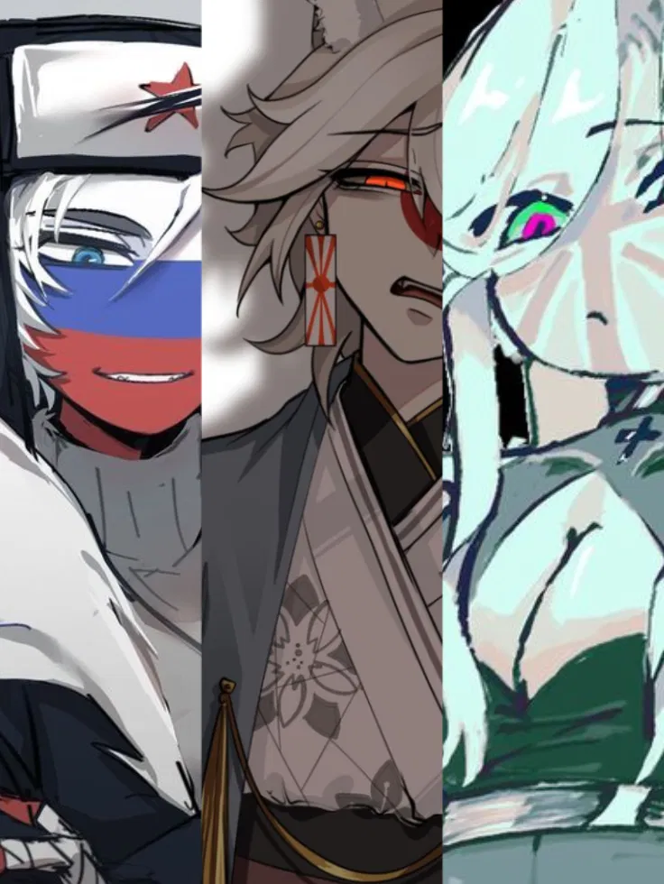 Avatar of CH 🇷🇺🇯🇵🇬🇧| Three countryhumans living in a bunker