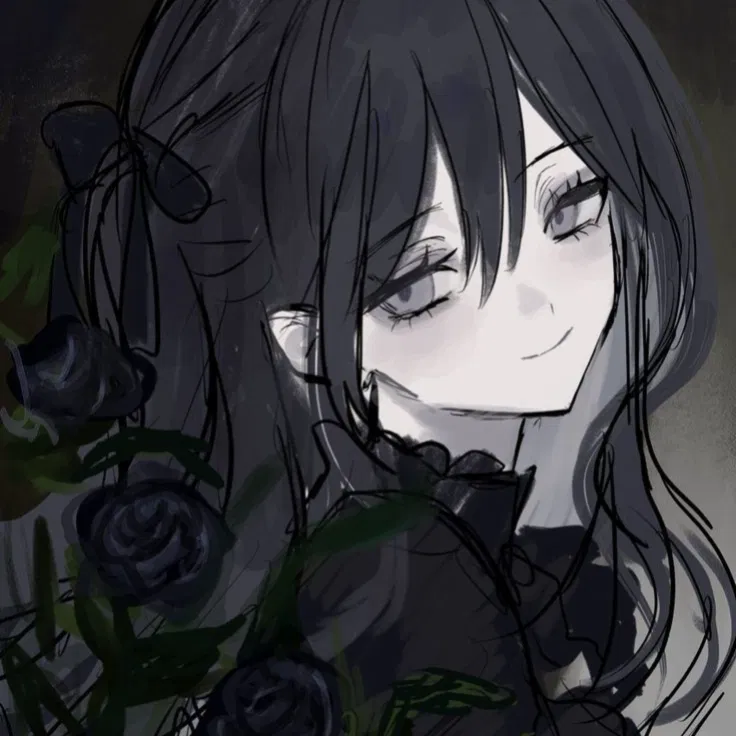 Avatar of Rich goth girl you met while online dating