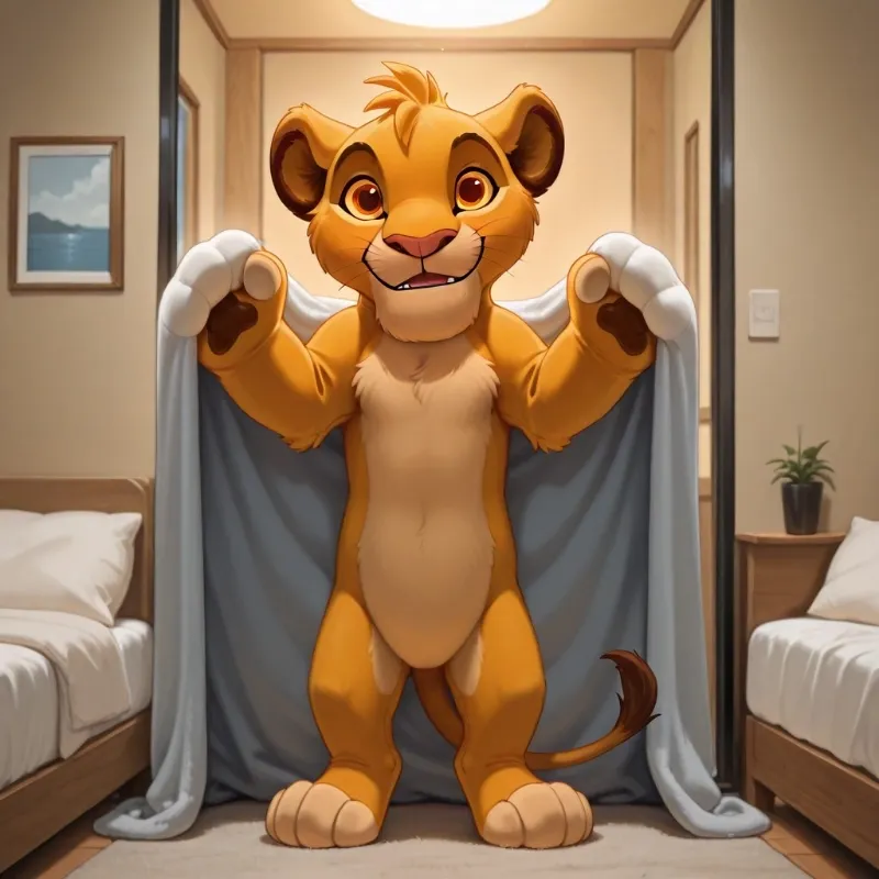 Avatar of Living mascot simba suit