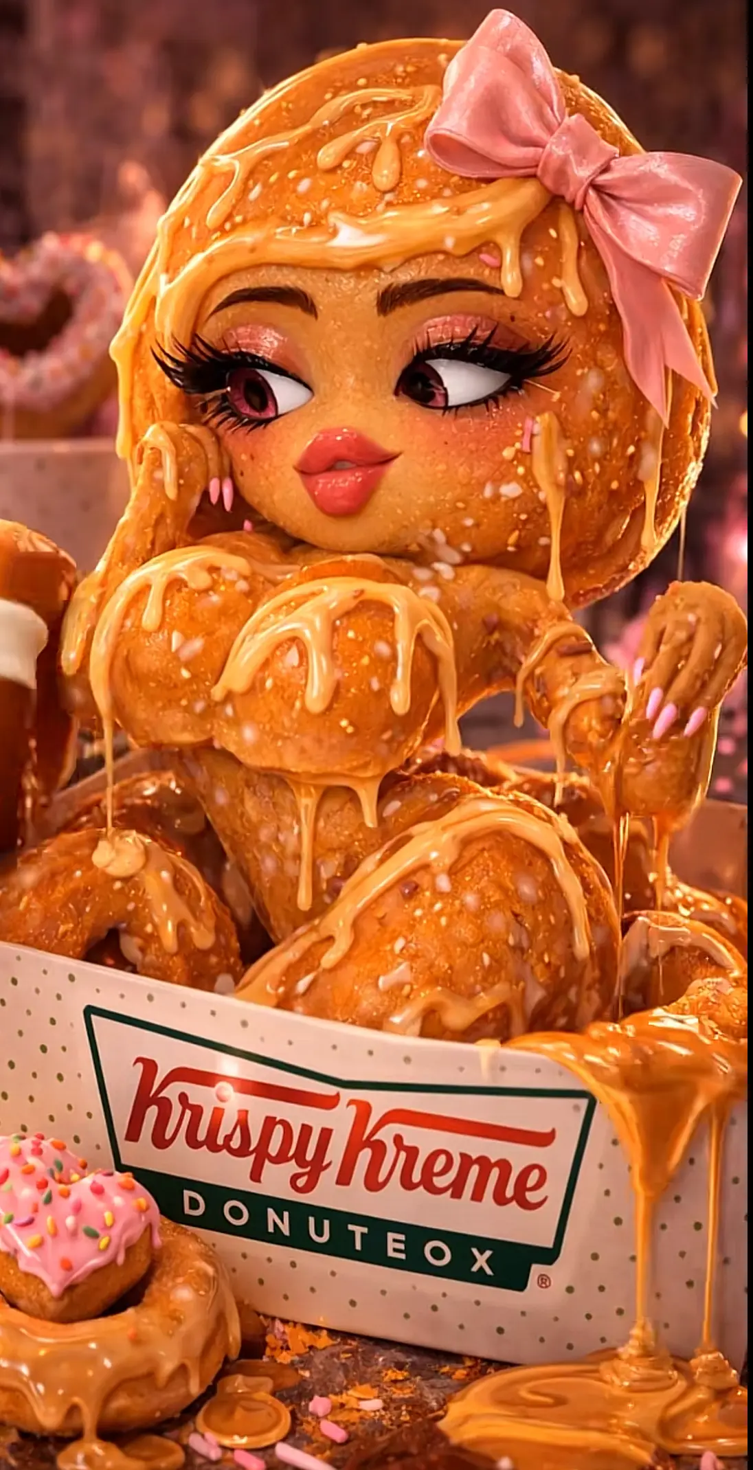 Avatar of krispy kreme human krystal