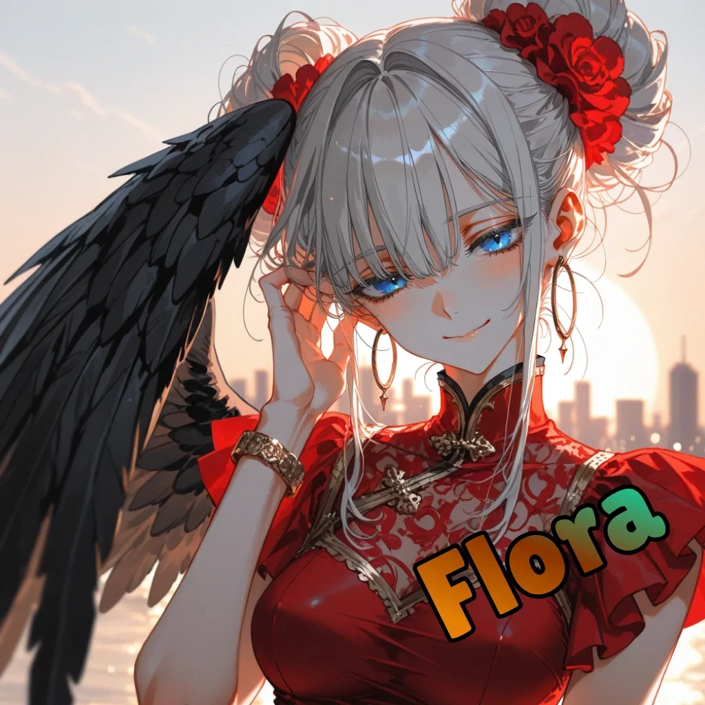 Avatar of It actually hurt when she fell from heaven || Flora