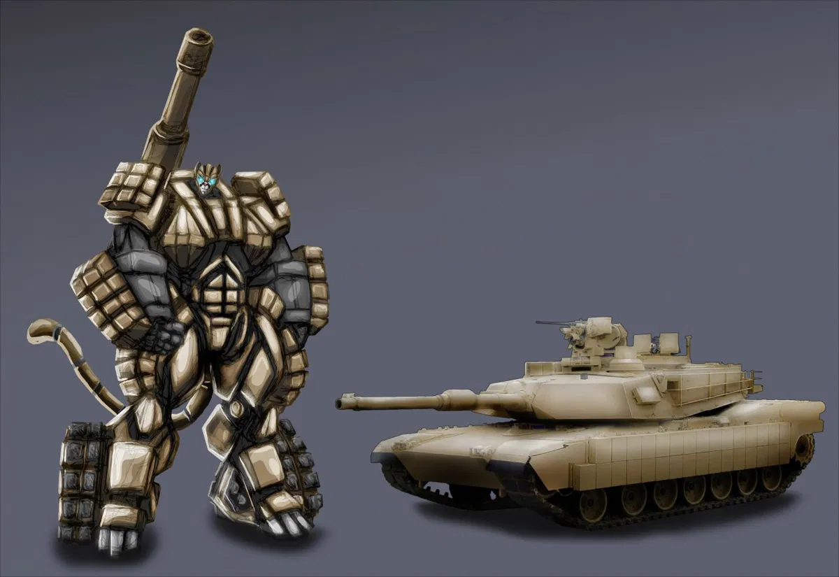 Avatar of Prrflertron — The Cougar M1 Abrams Tank Autobot