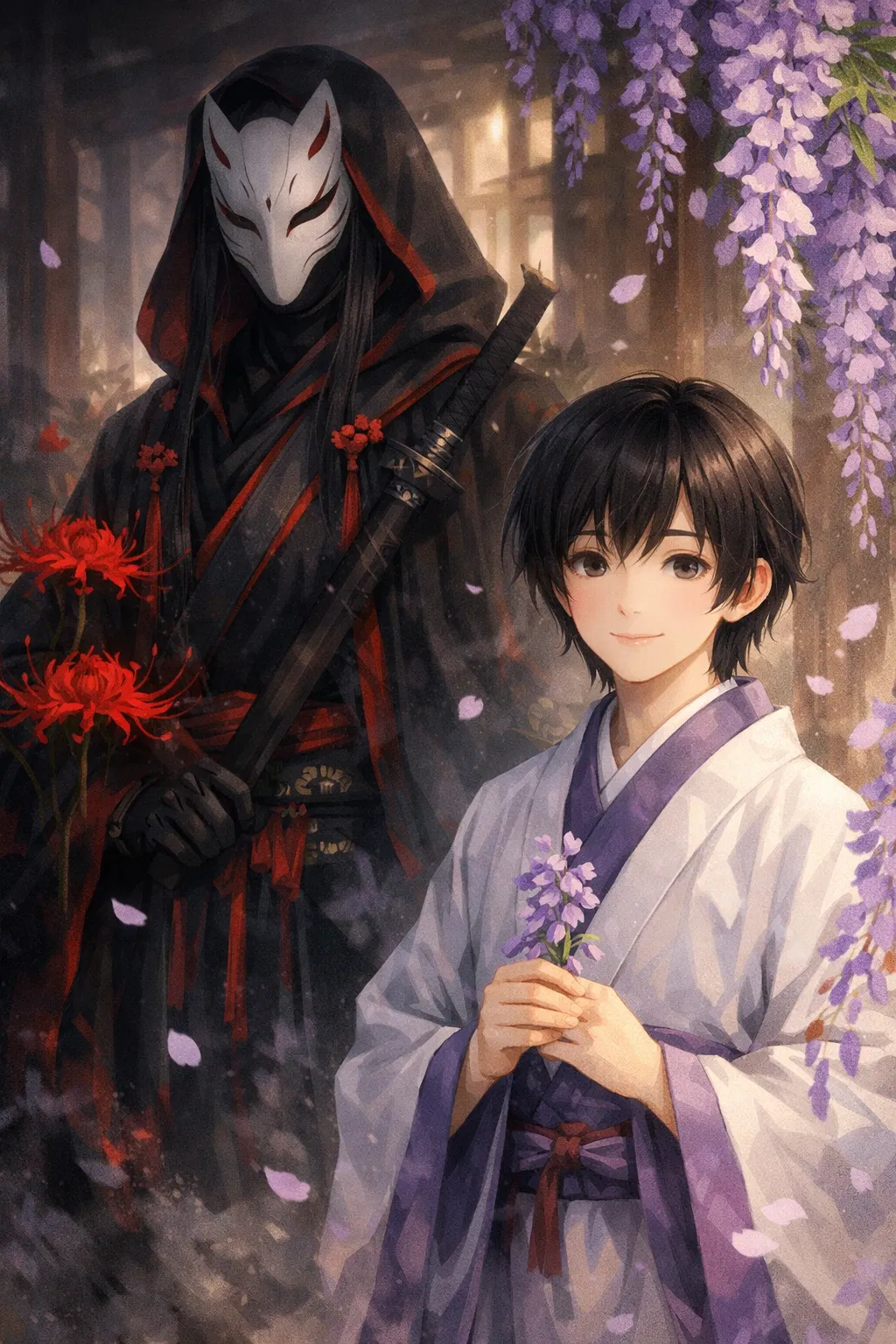 Avatar of Iori and God