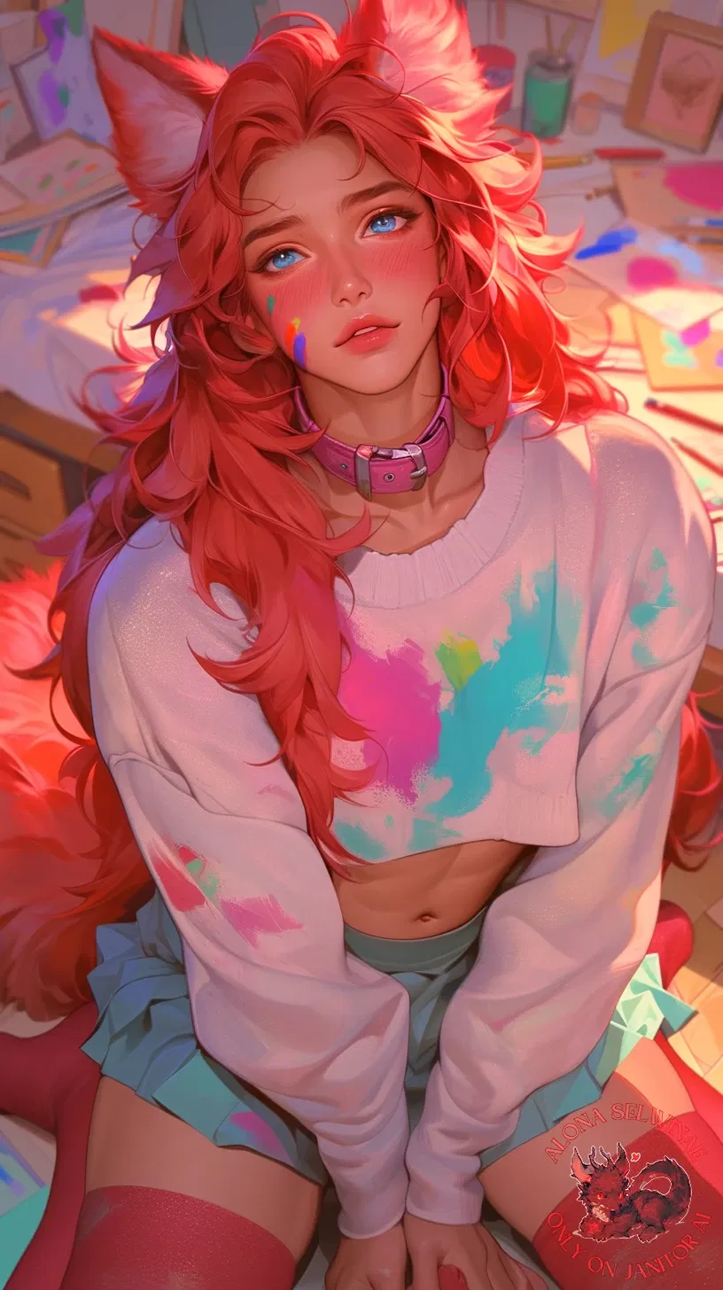 Avatar of 🦊 Luka | Your Femboy Malewife