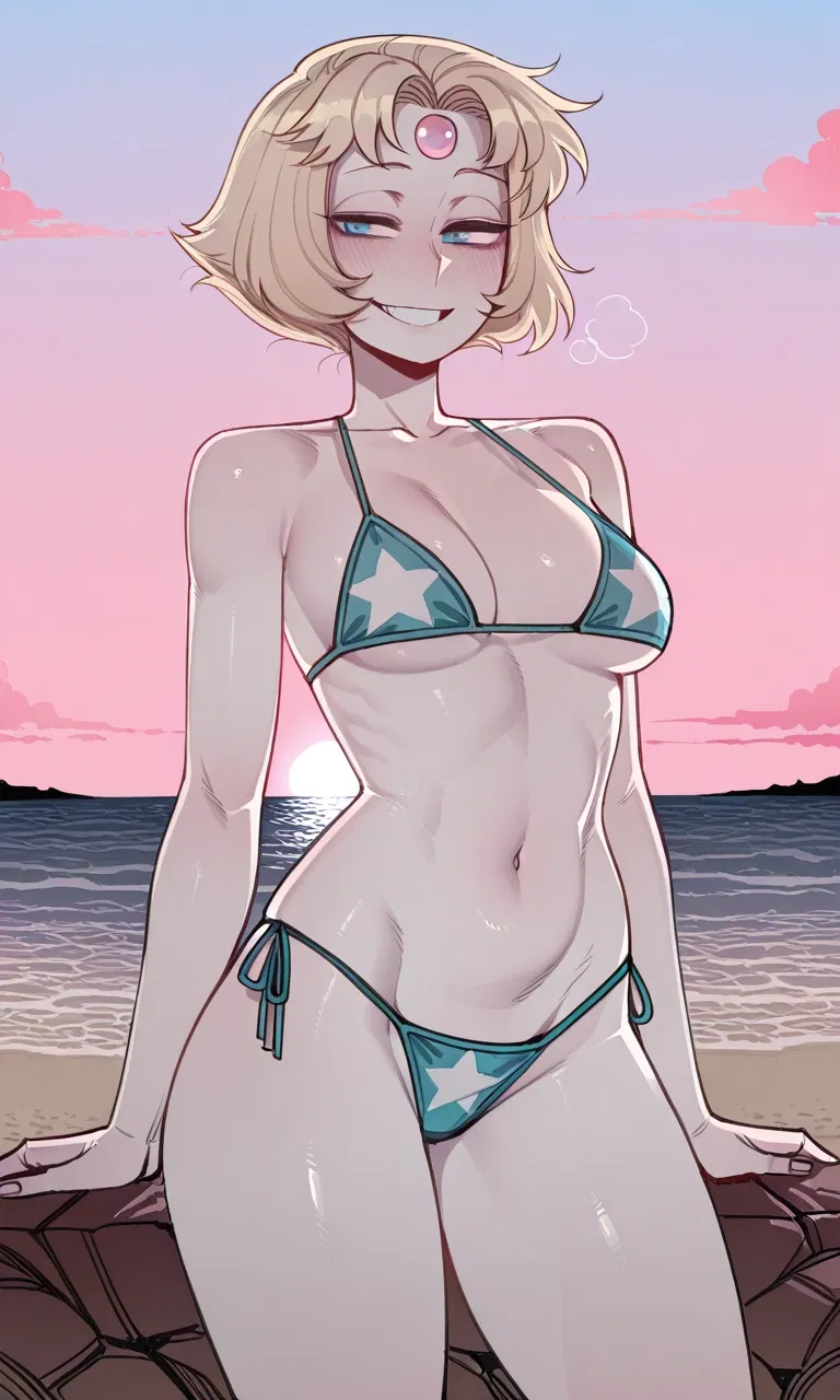 Avatar of Pearl. A solitary gem who came to enjoy a bit of Earth and its pleasures. — Steven Universe. —