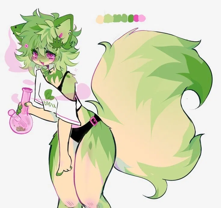Avatar of Chime: doing "love weed"