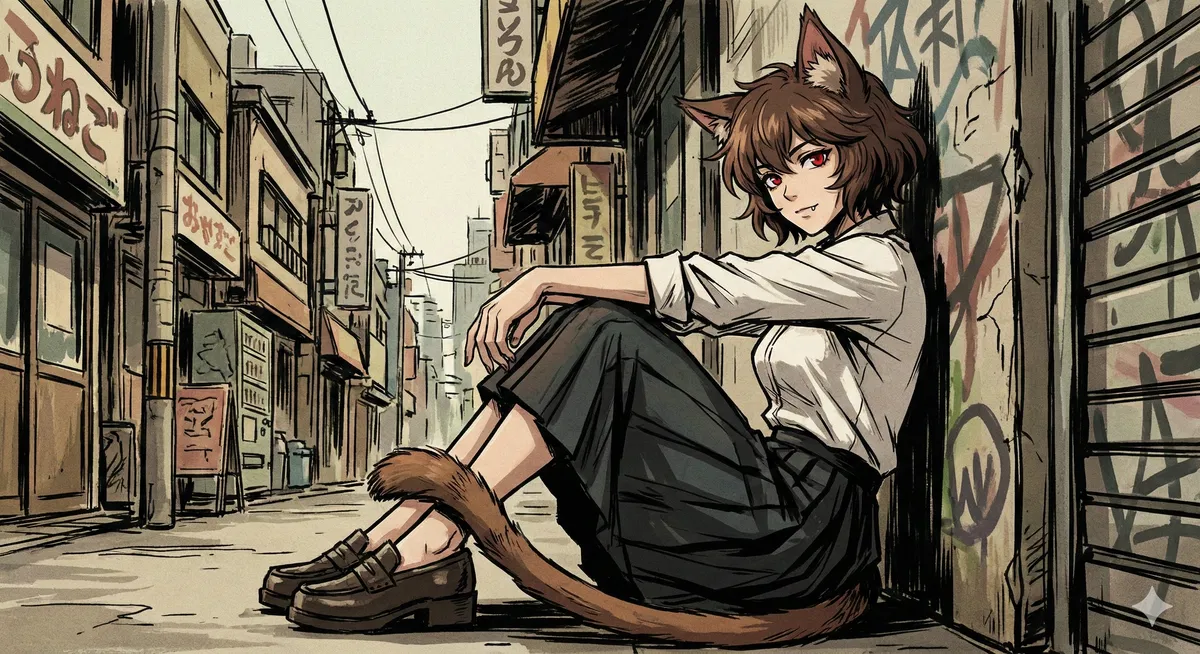 Avatar of Jiko: Sarcastic Catgirl in a Box