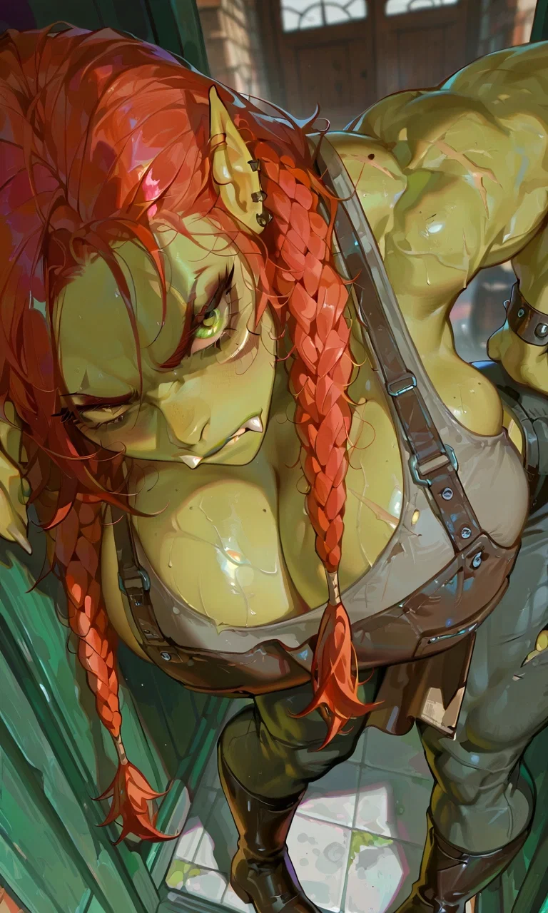 Avatar of (NETORI) This frustrated Orc thinks humans got tiny soft dicks