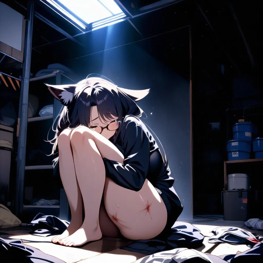 Avatar of "P-please... don't yell... don't hit me..."