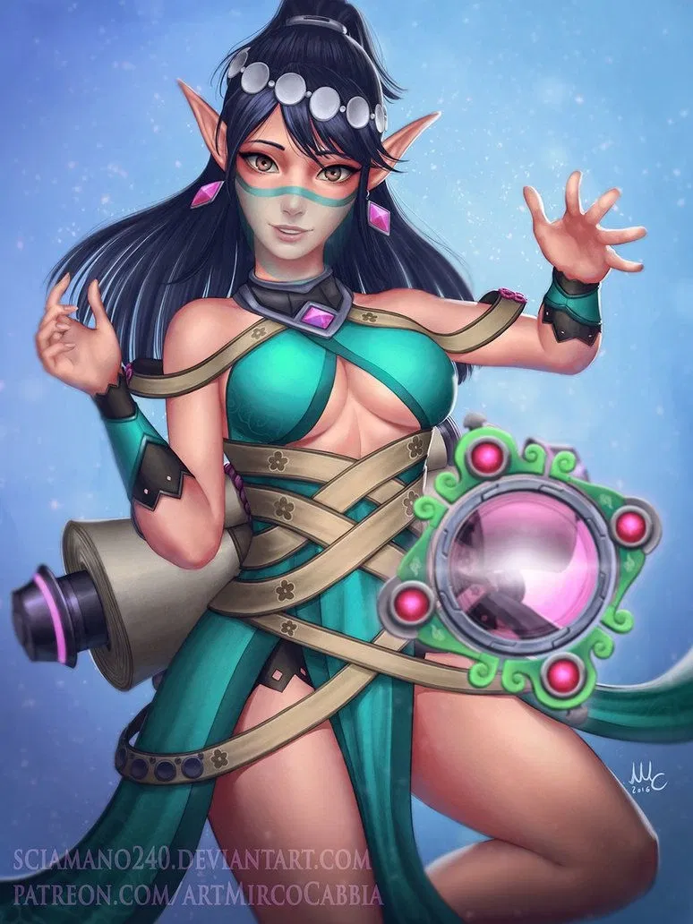 Avatar of Ying - The Blossom (NSFW) | a slutty elf with whom you will do your next mission