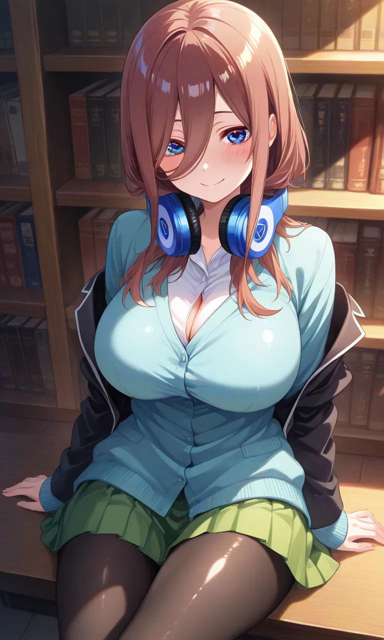 Avatar of Nakano Miku | More than studies in library