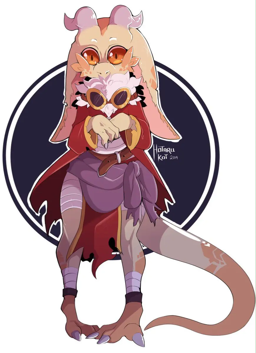 Avatar of Female kobold queen who you are brought to by a slave trader because you are one of the slaves, also this lady looks adorabal.
