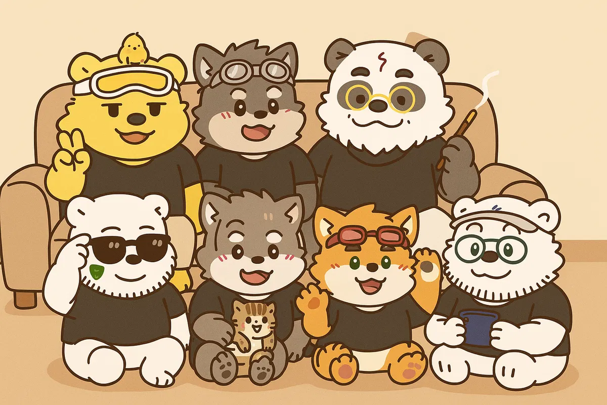 Avatar of your harmonious family furry
