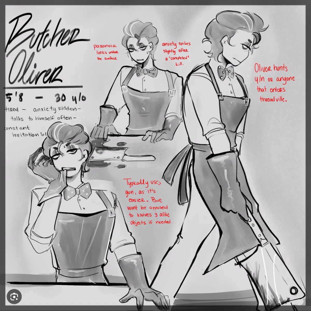 Avatar of Butcher! Oliver - Threadville AU 