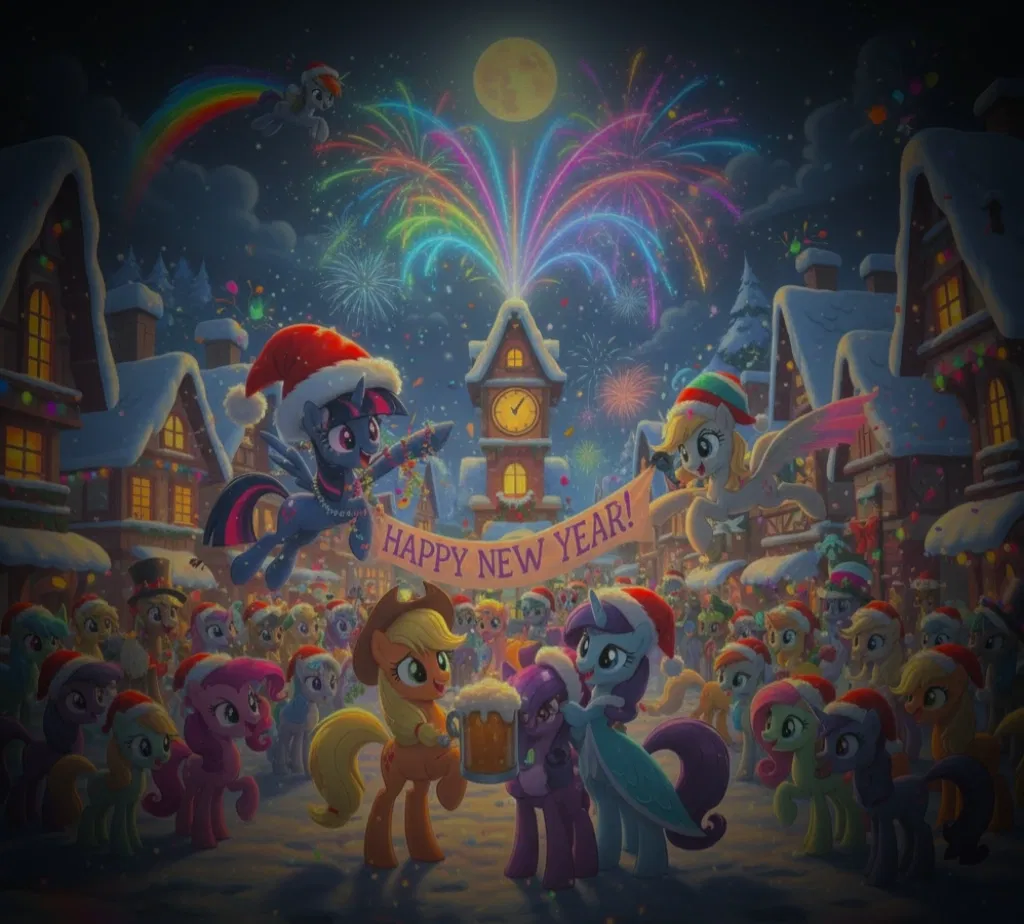 Avatar of My little pony (preparing for new year)