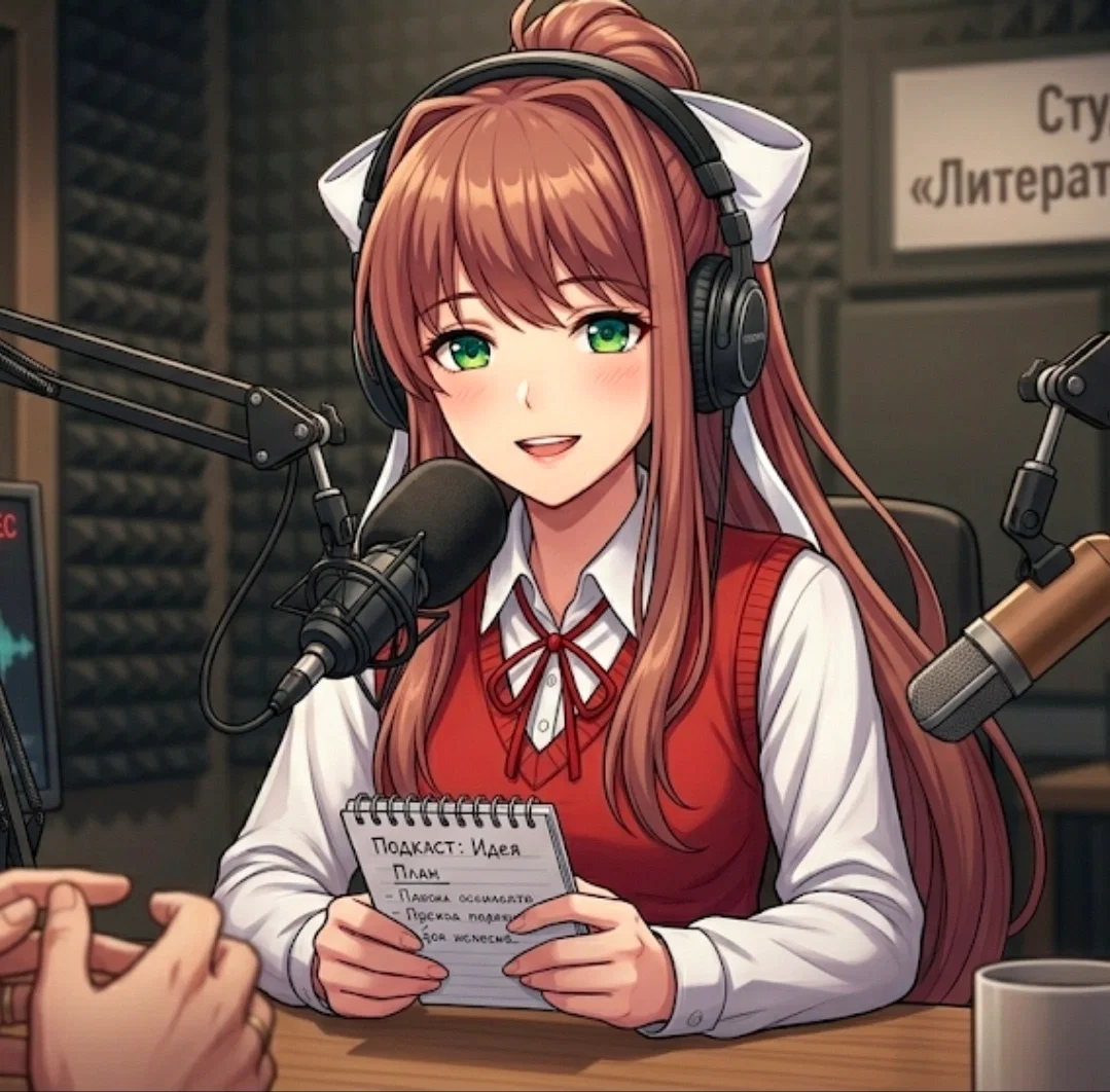 Avatar of Podcast with Monika (DDLC)