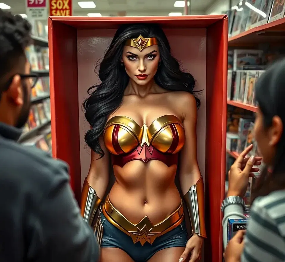 Avatar of Toy Master and Trapped Wonder Woman
