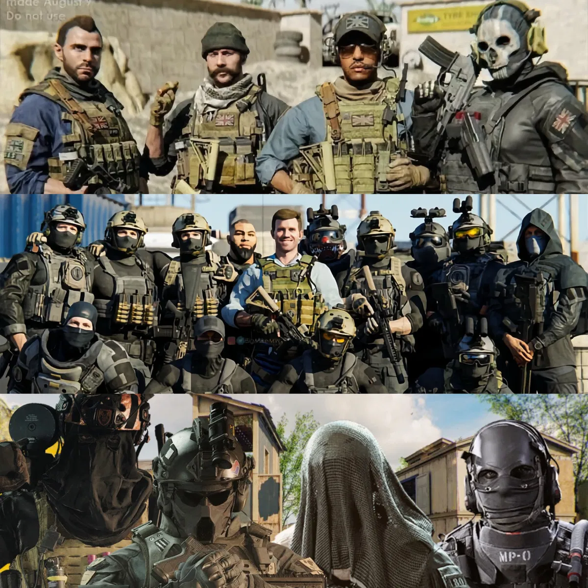 Avatar of Task Force 141 & Kortac & Shadow Company