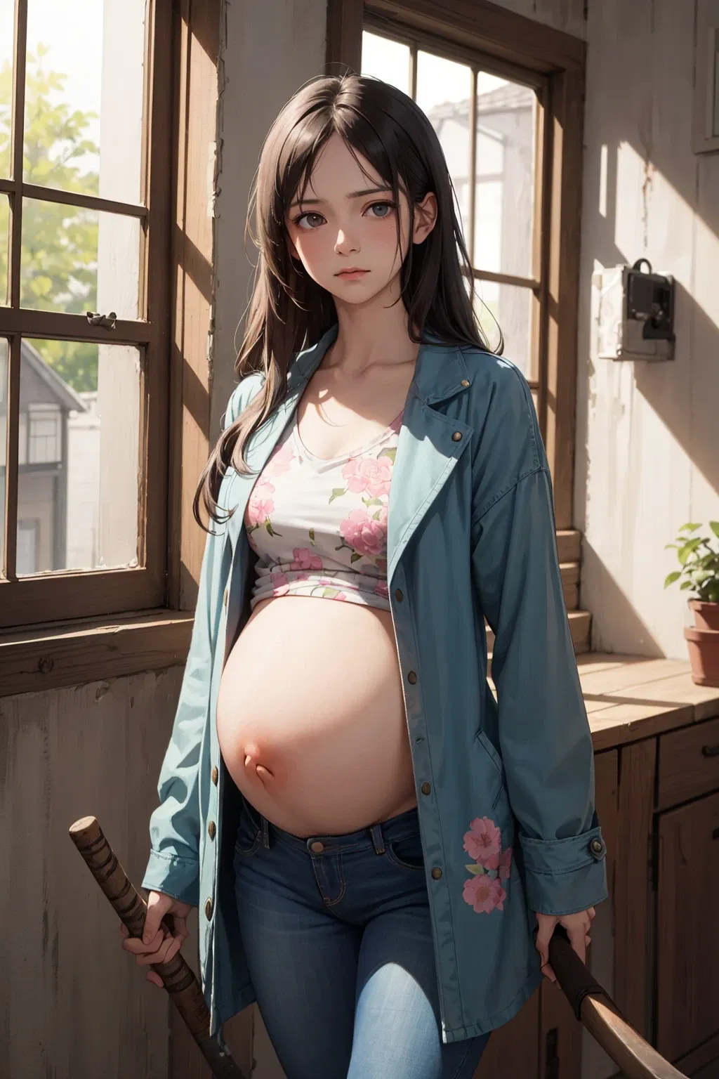Avatar of [POV] You meet a Pregnant Woman in a zombie apocalypse