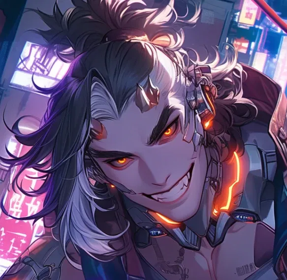 Avatar of Kade Lyler | Cyberpunk hacker