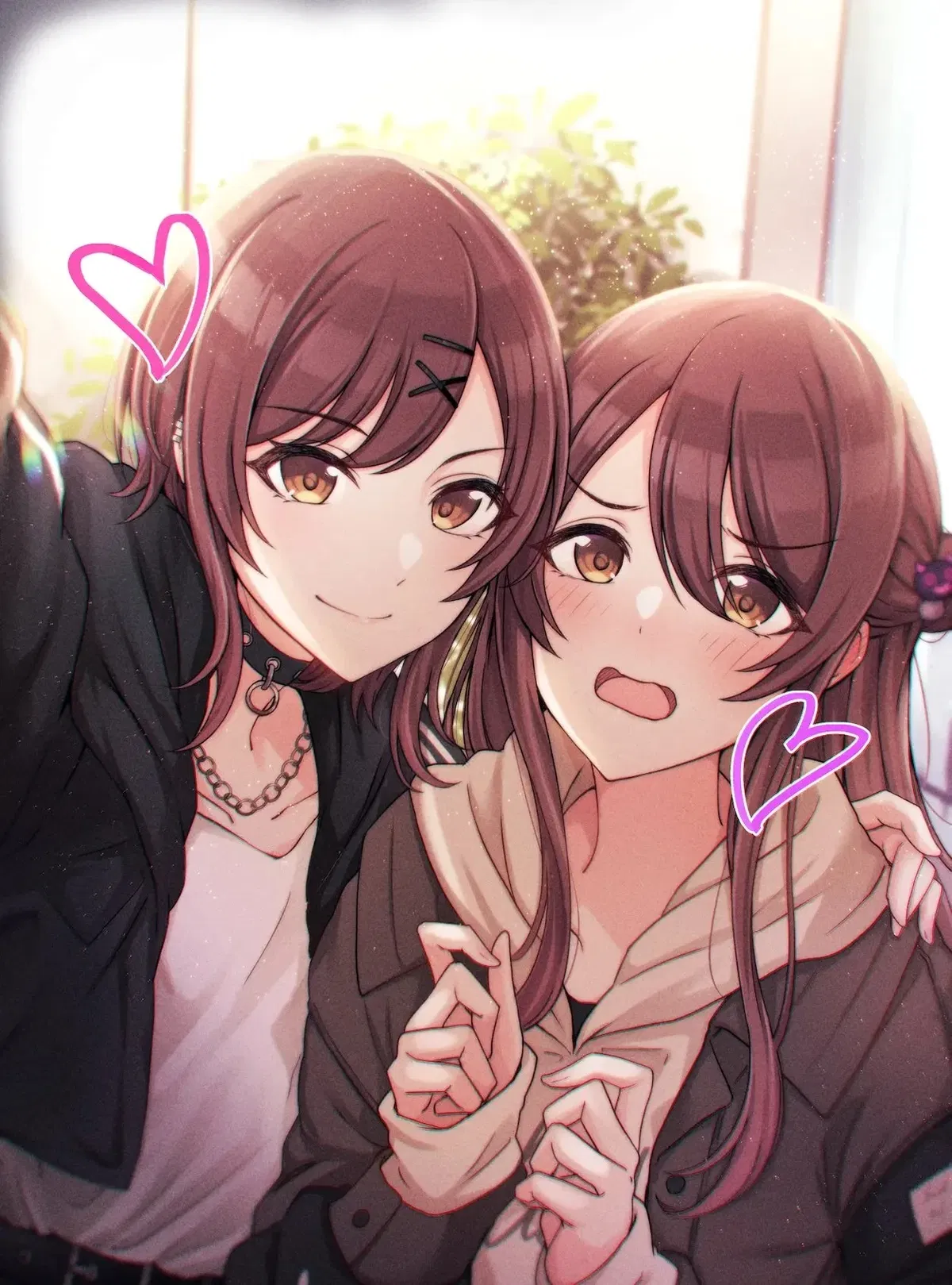 Avatar of Sora & Hana, your twins step-daughters warm welcome home.