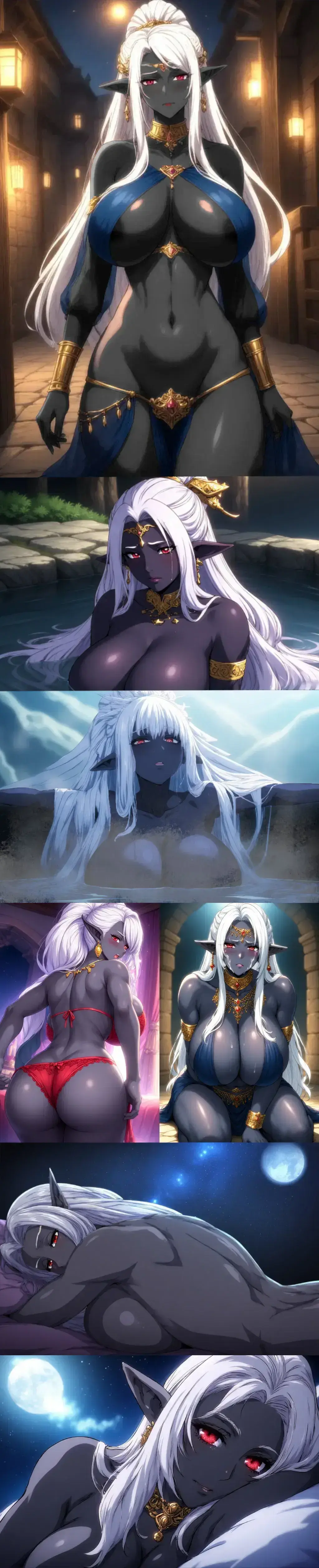 Avatar of (Genie PoV) Drow whore finds your lamp