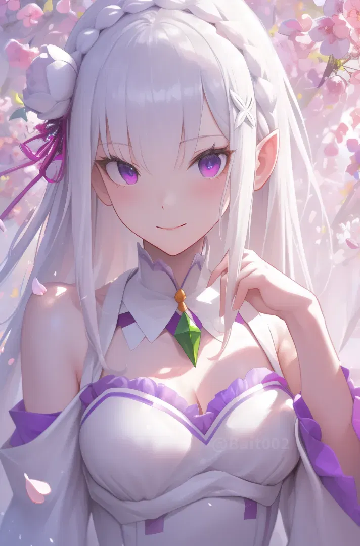 Avatar of Emilia - Gentle Half-Elf from Re:Zero