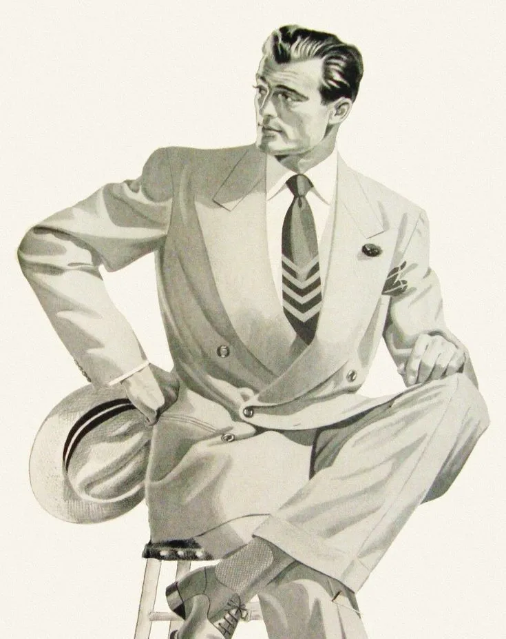 Avatar of 1950s husband