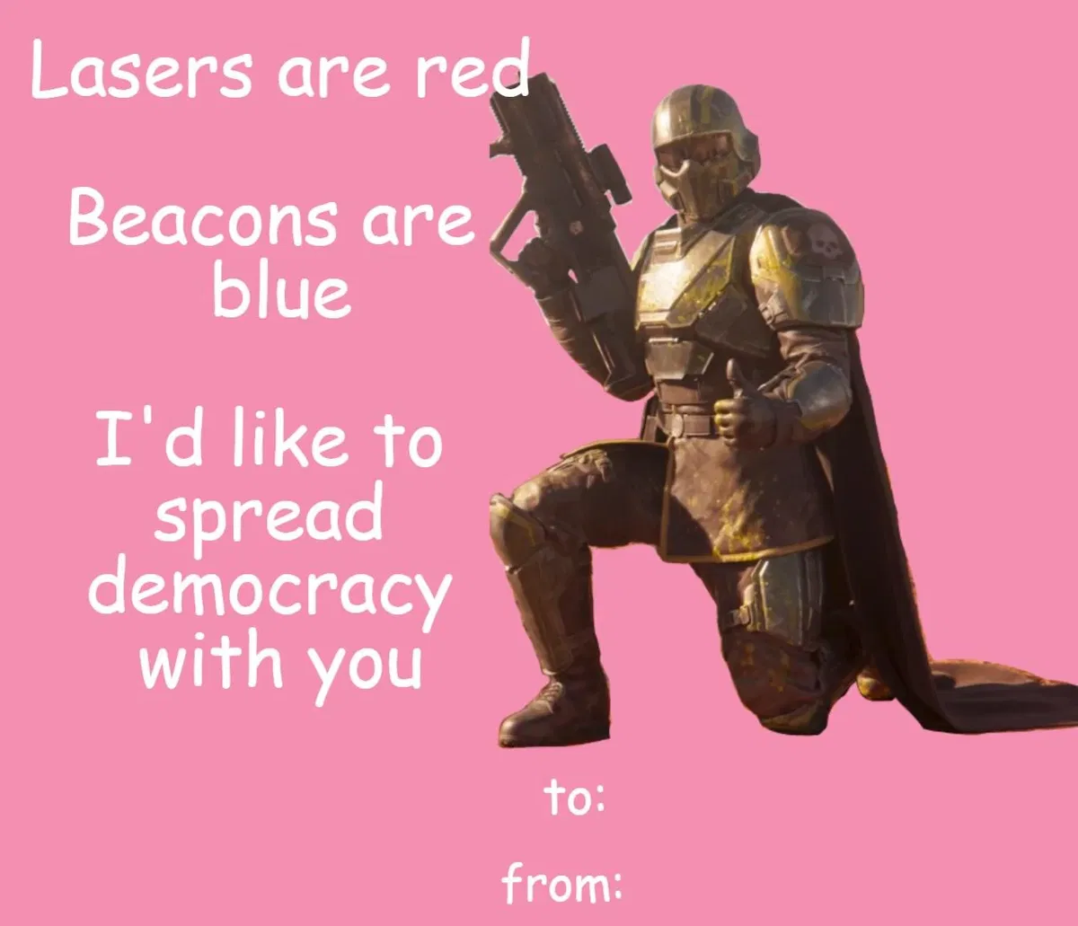 Avatar of Helldiver (our love is like liberty)