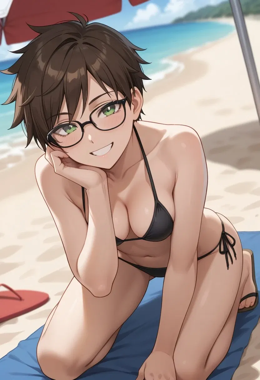 Avatar of Alex - Your nerdy tomboy girlfriend [NTR Avoidable] 
